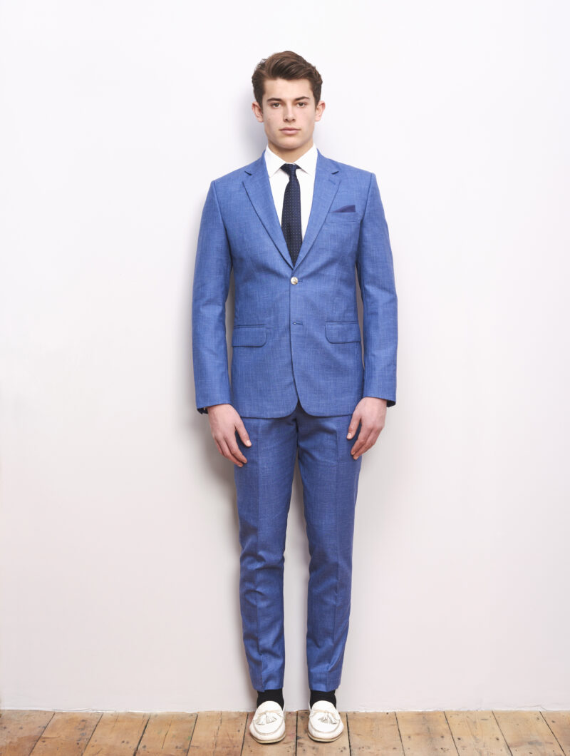 Blue Naturals Wool Silk Linen